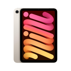 iPad Mini d'Apple - Écran 8,3 pouces - Puce A17 Pro - 512 Go - Wi-Fi + Cellular - Blanc étoilé