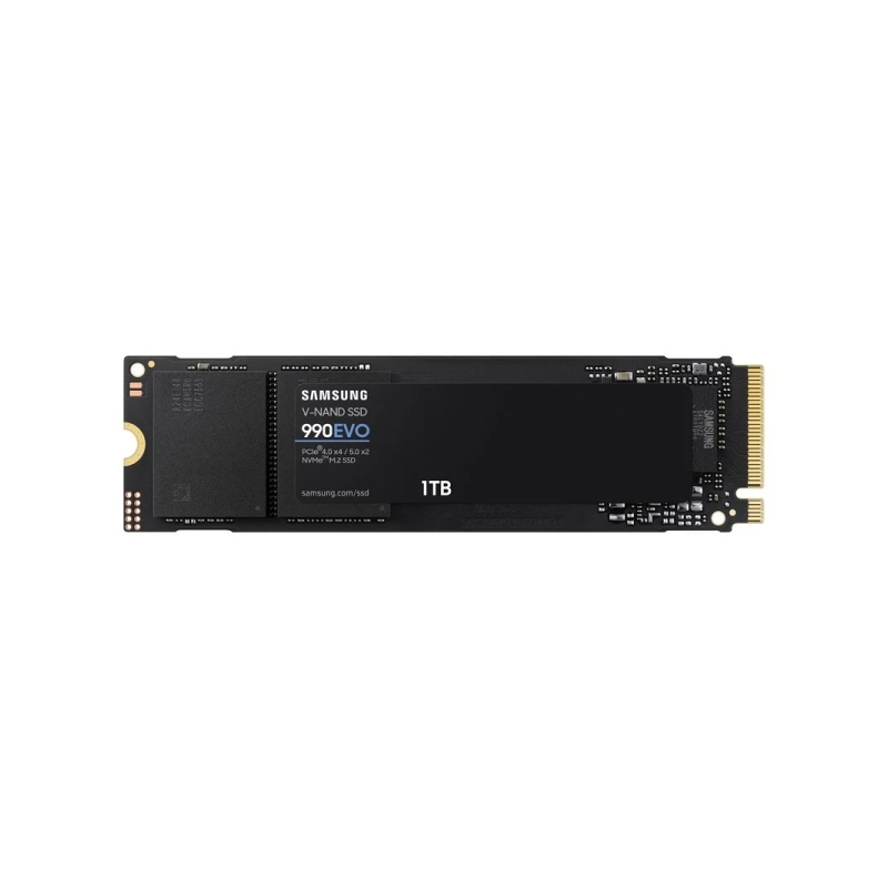 Disque dur SSD Samsung 990 EVO 1 To M.2 PCIe 4.0 x4, 5.0 x2 NVMe 2.0