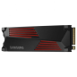 Disque dur solide Samsung 990 Pro SSD 1 To PCIe 4.0 NVMe M.2 - avec dissipateur thermique