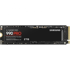 Samsung 990 Pro Disque dur solide SSD 2 To PCIe 4.0 NVMe M.2