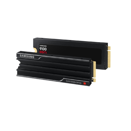Disque dur SSD Samsung 9100 PRO 2 To M.2 avec dissipateur thermique - PCIe 5.0 x4 - NVMe 2.0