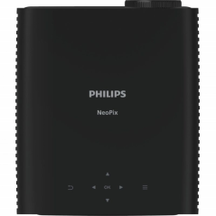 Vidéoprojecteur LED Philips - Full HD 1080p - Bluetooth - Projection jusqu'à 80 pouces - Wi-Fi - Correction d'image automatique