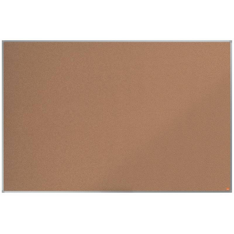 Tableau d'affichage en liège Nobo Essence 1800x1200mm - Montage en angle - Surface en liège - Cadre en aluminium anodisé