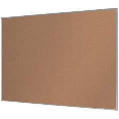 Tableau d'affichage en liège Nobo Essence 1800x1200mm - Montage en angle - Surface en liège - Cadre en aluminium anodisé