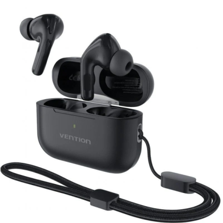 Écouteurs intra-auriculaires sans fil Vention Echo Lite E11 Pro - Bluetooth 6.0 - Boîtier de charge avec batterie 300 mAh - Rédu