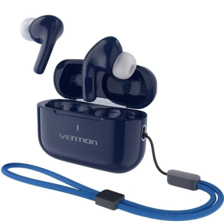 Écouteurs intra-auriculaires sans fil Vention Echo Lite E11 Plus - Bluetooth 6.0 - Jusqu'à 6 heures d'autonomie - Boîtier de cha