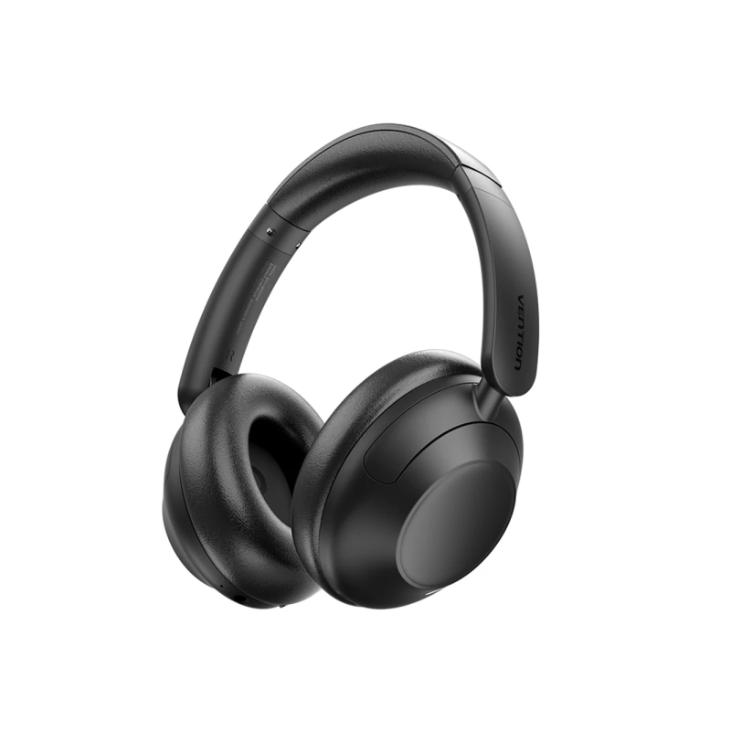 Casque supra-auriculaire sans fil hybride Vention Echo Clarity - Bluetooth 6.0 - Portée de 10 m - Accessoires inclus - Réduction