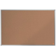 ✅ Tableau d'affichage en liège Nobo Essence 900x600mm - Montage en angle - Dessus en liège - Cadre en aluminiu en stock