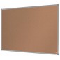 Tableau d'affichage en liège Nobo Essence 900x600mm - Montage en angle - Dessus en liège - Cadre en aluminium anodisé - Couleur