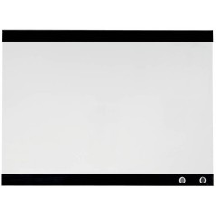 ✅ Nobo Small Tableau Blanc Magnétique avec Note Clip 430x580mm - Design Sans Cadre - Fonctions Crochet - Couleu en stock