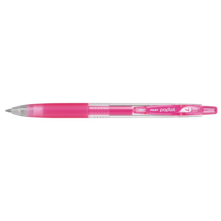 Pilot Pop Lol Expositor de 24 Boligrafos de Tinta Gel Retractiles - Punta 0.7mm - Trazo 0.32mm - Grip de Agarre - Colores Surtid