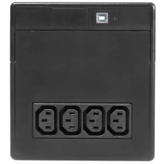 Riello Net Power UPS 1000 VA/600W - Technologie Line Interactive - USB, 4x IEC 320