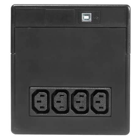 Riello Net Power UPS 1000 VA/600W - Technologie Line Interactive - USB, 4x IEC 320