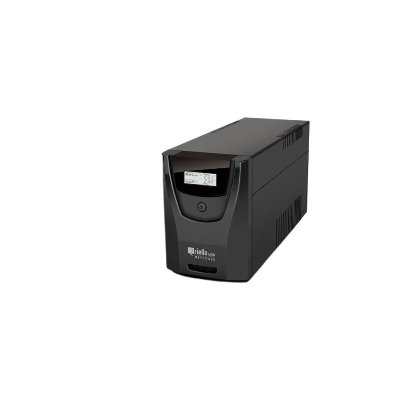Onduleur Riello Net Power 1500 VA - 900 W - Technologie Line Interactive - USB, 4x Shucko - Noir