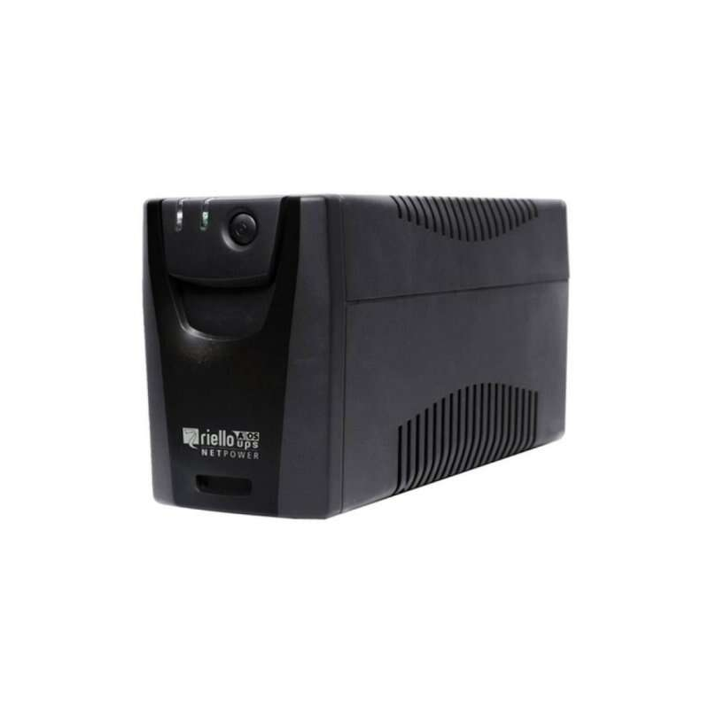 Riello Net Power UPS 800 VA/480W - Technologie Line Interactive - USB, 2x Shucko