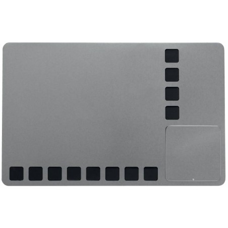 ✅ Nobo Petit Tableau Blanc Magnétique avec Grilles en Mousse pour Fixer les Notes - 610x390mm - Multifonctionne en stock