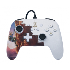 Manette filaire améliorée PowerA pour Nintendo Switch - Hero'S Ascent