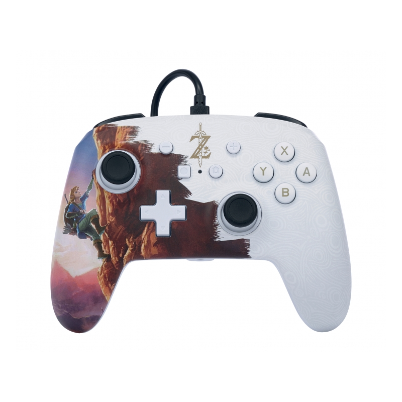 Manette filaire améliorée PowerA pour Nintendo Switch - Hero'S Ascent