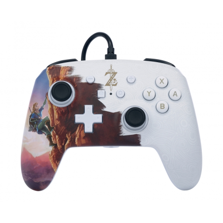 Manette filaire améliorée PowerA pour Nintendo Switch - Hero'S Ascent