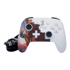 Manette filaire améliorée PowerA pour Nintendo Switch - Hero'S Ascent