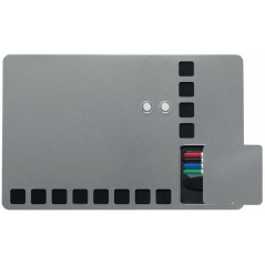 Nobo Petit Tableau Blanc Magnétique avec Grilles en Mousse pour Fixer les Notes - 610x390mm - Multifonctionnel et Sans Cadre