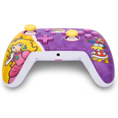 Manette filaire améliorée PowerA pour Nintendo Switch - Princess Peach Battle