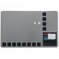 Nobo Petit Tableau Blanc Magnétique avec Grilles en Mousse pour Fixer les Notes - 610x390mm - Multifonctionnel et Sans Cadre