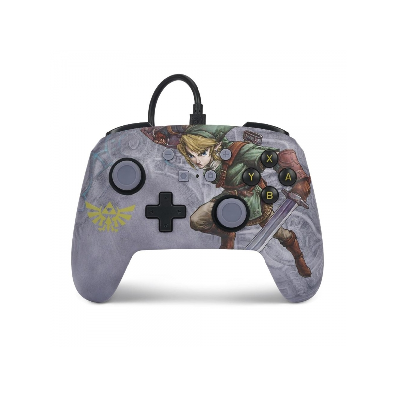 Manette filaire améliorée PowerA pour Nintendo Switch - Valiant Link