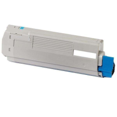 OKI C833/C843 Cartouche de toner générique cyan - Remplace 46443103