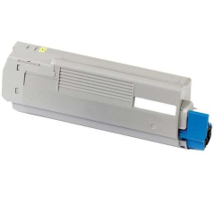 OKI C833/C843 Cartouche de toner générique jaune - Remplace 46443101