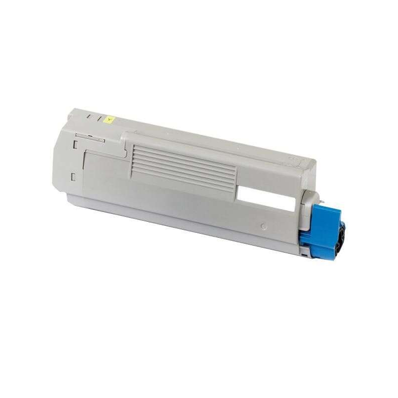 OKI C833/C843 Cartouche de toner générique jaune - Remplace 46443101