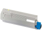 OKI C833/C843 Cartouche de toner générique jaune - Remplace 46443101