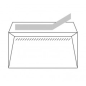 Lot de 500 enveloppes américaines Sam en papier offset 90 g/m² - 115 x 225 mm - Autocollantes avec bande silicone - Blanches
