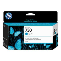 HP Cartouche encre 730 (P2V62A) Cyan