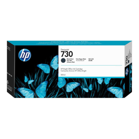 HP Cartouche encre 730 (P2V71A) noir mat