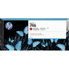HP Cartouche encre 746 (P2V81A) rouge