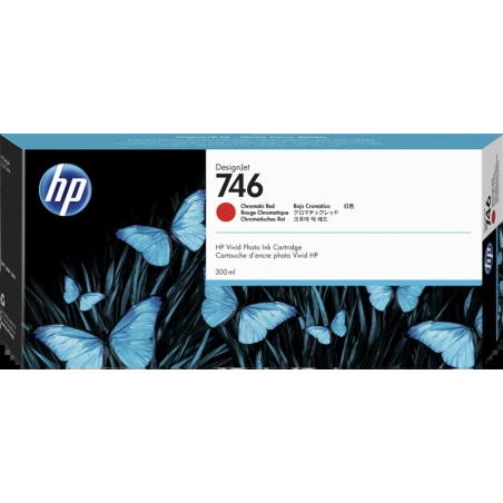 HP Cartouche encre 746 (P2V81A) rouge