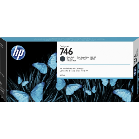 HP Cartouche encre 746 (P2V83A) noir mat