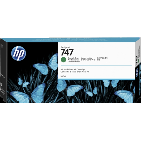 HP Cartouche encre 747 (P2V84A) vert