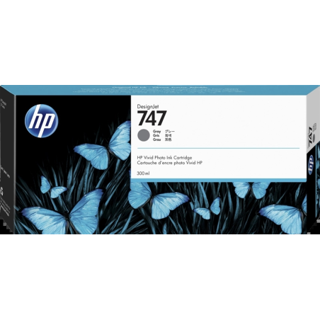 HP Cartouche encre 747 (P2V86A) gris