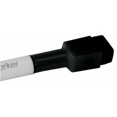 ✅ Nobo Mini Marqueur pour Tableau Blanc avec Capuchon Gomme Magnétique - 6 Couleurs Assorties - Pointe Fine 2mm en stock