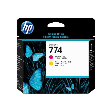 Tête d'impression d'origine HP 774 - Magenta, Jaune - P2V99A