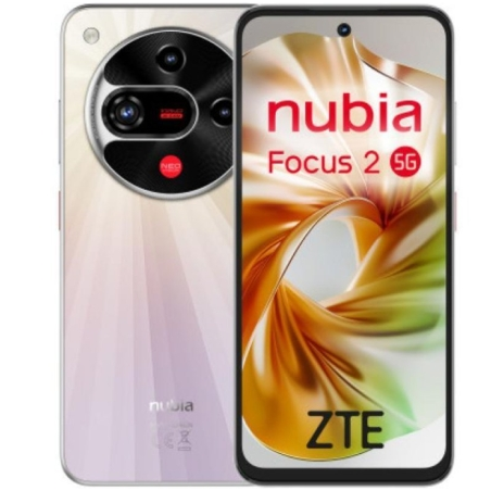 Smartphone ZTE Nubia Focus 2 5G - Écran 6,7" - 8 + 12 Go de RAM - 256 Go de stockage - 120 Hz - Batterie 5000 mAh - Blanc