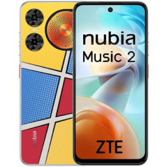 Smartphone ZTE Nubia Music 2 5G - Écran 6,7" - 4 Go de RAM + 4 Go de stockage - 128 Go de stockage - 120 Hz - Batterie 5000 mAh