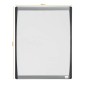 Nobo Petit tableau blanc magnétique avec cadre arqué 280x335 - Pastilles adhésives et aimants
