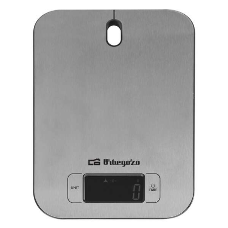 Balance de cuisine électronique Orbegozo PC 1017 - Précision et contrôle dans vos recettes - Capacité 5 kg - Écran LCD rétroécla