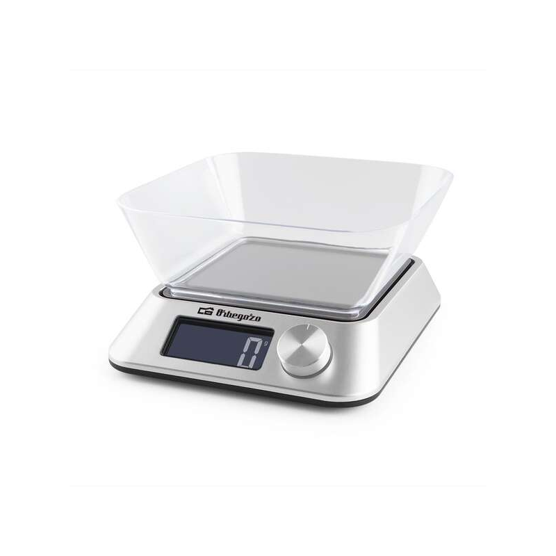 Balance de cuisine numérique Orbegozo PC 1030 - Précision et polyvalence dans vos recettes - Écran LCD rétroéclairé - Fonction T