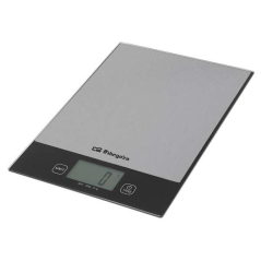 Balance de cuisine numérique Orbegozo PC 2026 - Précision et contrôle dans vos recettes - Surface en verre trempé - Écran LCD -