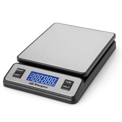 Balance de cuisine numérique Orbegozo PC 3100 - Écran LCD - Capacité 40 kg - Connexion USB - Fonction Tare - Surface en acier in