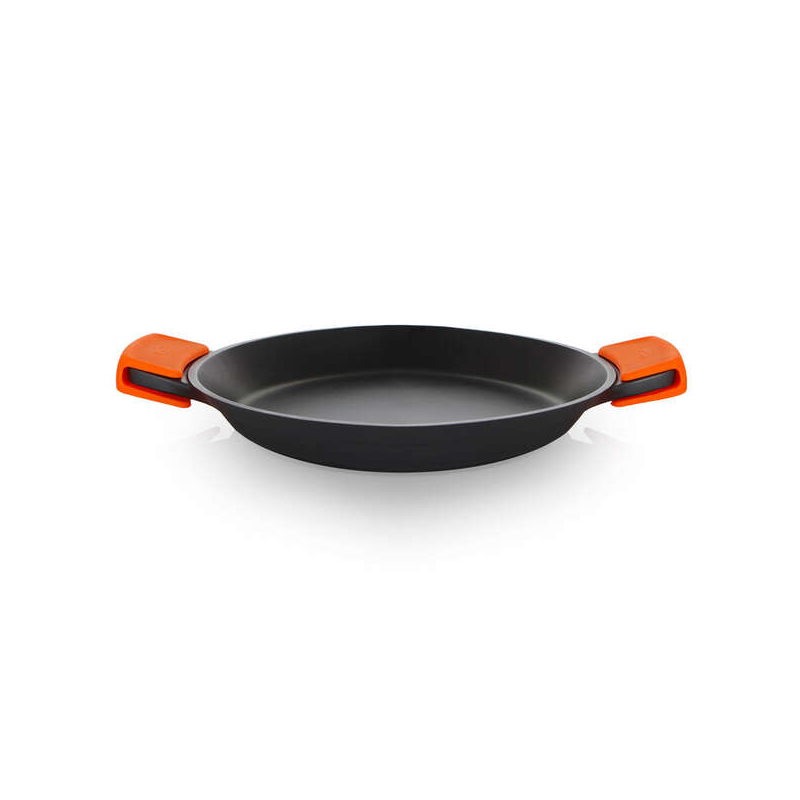 Orbegozo PDA Poêle à Paella en Fonte d'Aluminium - Polyvalence et Durabilité dans votre Cuisine - Poignées en Silicone - Antiadh